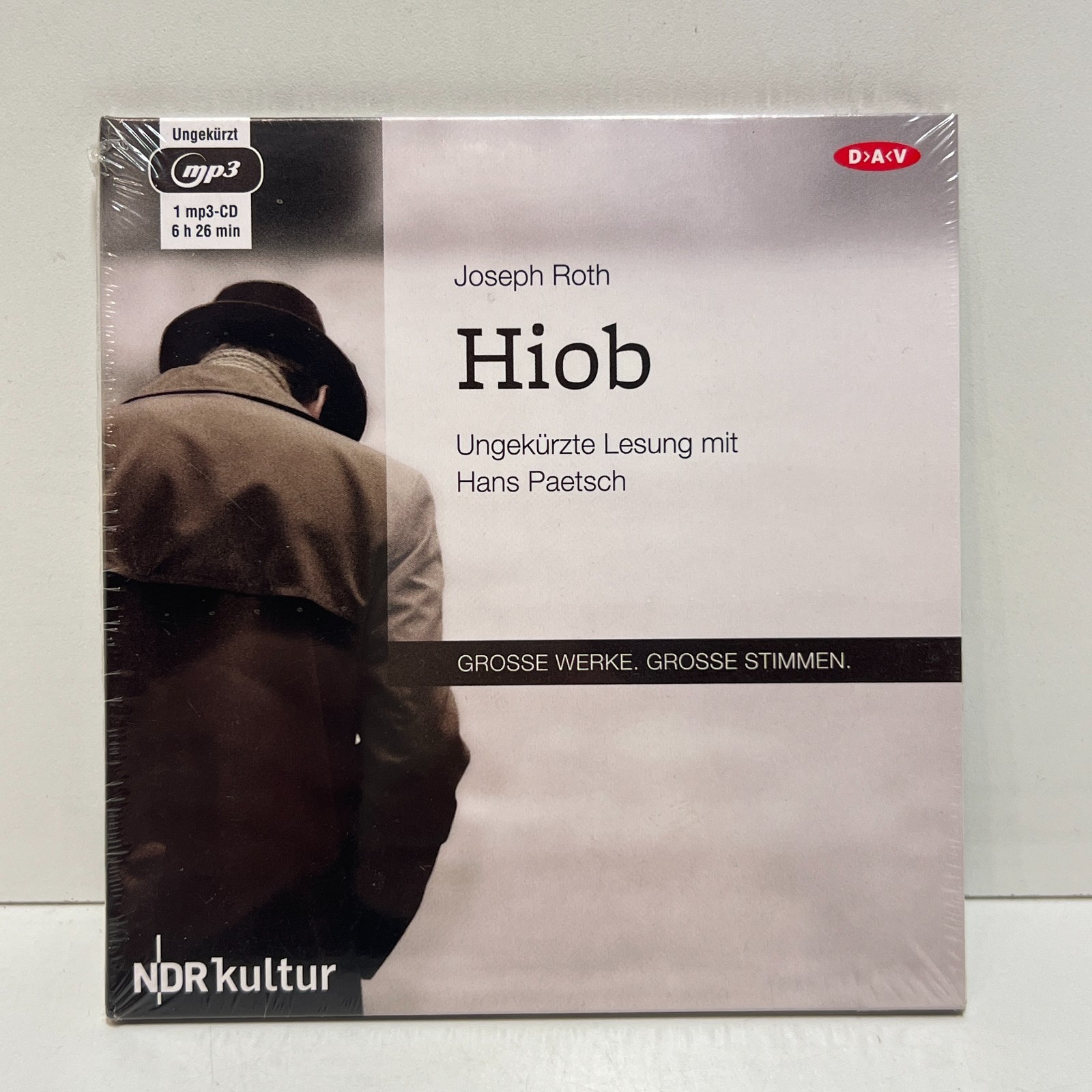 mp3 CD Hörbuch - Hiob - Joseph Roth - NEU #6385