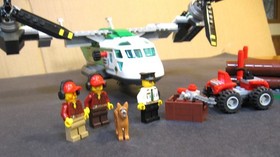 RETIRED LEGO CITY SET 60021 - CARGO HELIPLANE 100% COMPLETE