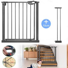 Treppengitter Türgitter Treppenschutzgitter Absperrgitter Auto Close Treppen Neu
