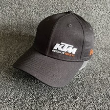 New Era KTM Racing Baseball Cap Stretch Fit Black M/L New Motorsports