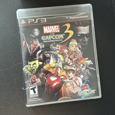 Marvel vs. Capcom 3 Fate of Two Worlds Sony PlayStation 3 PS3 2011 USA CIB Works