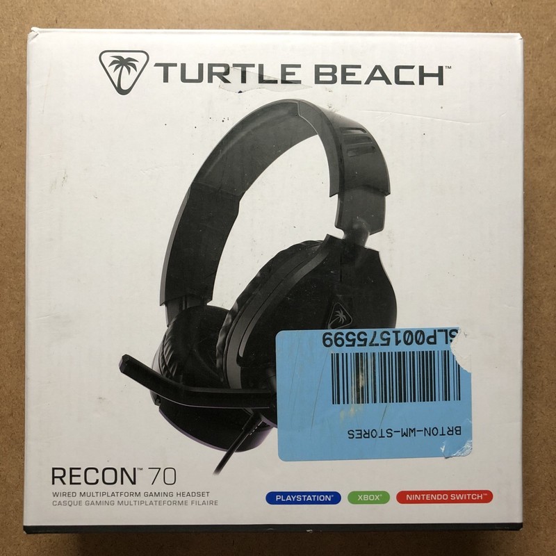Turtle Beach RECON 70 Wired Multiplatform Gaming Headset