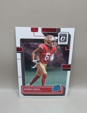 2022 Panini Donruss Optic Rated Rookie Danny Gray #233 (RC) San Francisco 49ers 