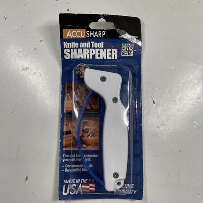 NEW FORTUNE PRODUCTS ACCU 001 ACCUSHARP KNIFE SHARPENER TOOLS CUTLERY USA MADE