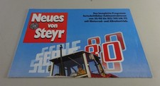 Faltprospekt / Prospekt Steyr Traktoren - Pro...