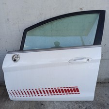Sportello Portiera Porta Anteriore Sinistra Ford Fiesta MK6 6 Serie 2011 Bianca