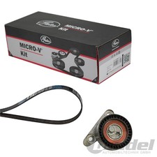 GATES Micro-V Kit KEILRIPPENRIEMEN-SATZ passend für SEAT IBIZA MII TOLEDO SKODA