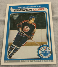 WAYNE GRETZKY - 1992-93 O-Pee-Chee - Anniversary Series Rookie Card #12. rookie card picture