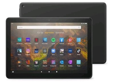 Amazon Fire Tab Tablet 10 aus 2022 3GB/32 GB Schwarz Wie Neu! Nur Eingerichtet!