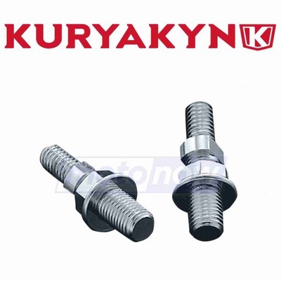 Kuryakyn Mirror Adapters for 2010-2017 Honda VT13CXA Fury ABS - Body Mirrors iu