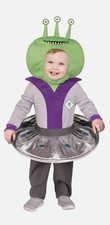 Fun World Lil Alien Toddler Costume Small 24Months-2T           B2720