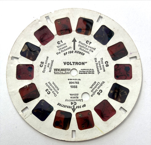 VTG View Master SINGLE reel-Voltron Reel C