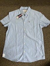 Jack Wills Blue Casual Button Down Shirt Size S BNWT