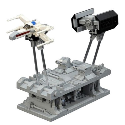 MOC Trench Run Pursuit Model Building Set 457pcs Collectible Toy Kit