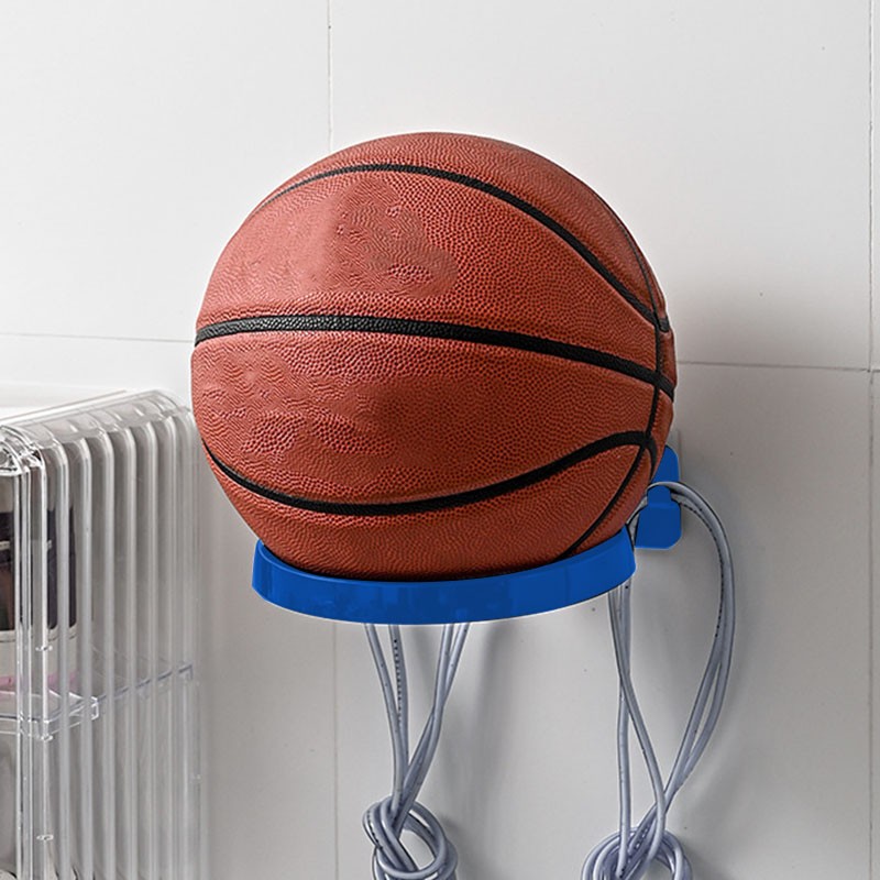 Soccer Ball Wall Mount Display Holder Plastic Football Storage Rack Basketball