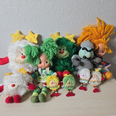 Lot of Rainbow Brite Dolls 1983 Hallmark 