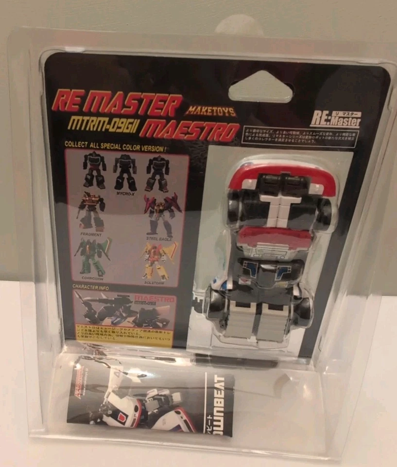 Maketoys Transformers Limited MAESTRO G2 mtrm-09gII JAZZ TFCON Masterpiece NEW - Image 2 of 4