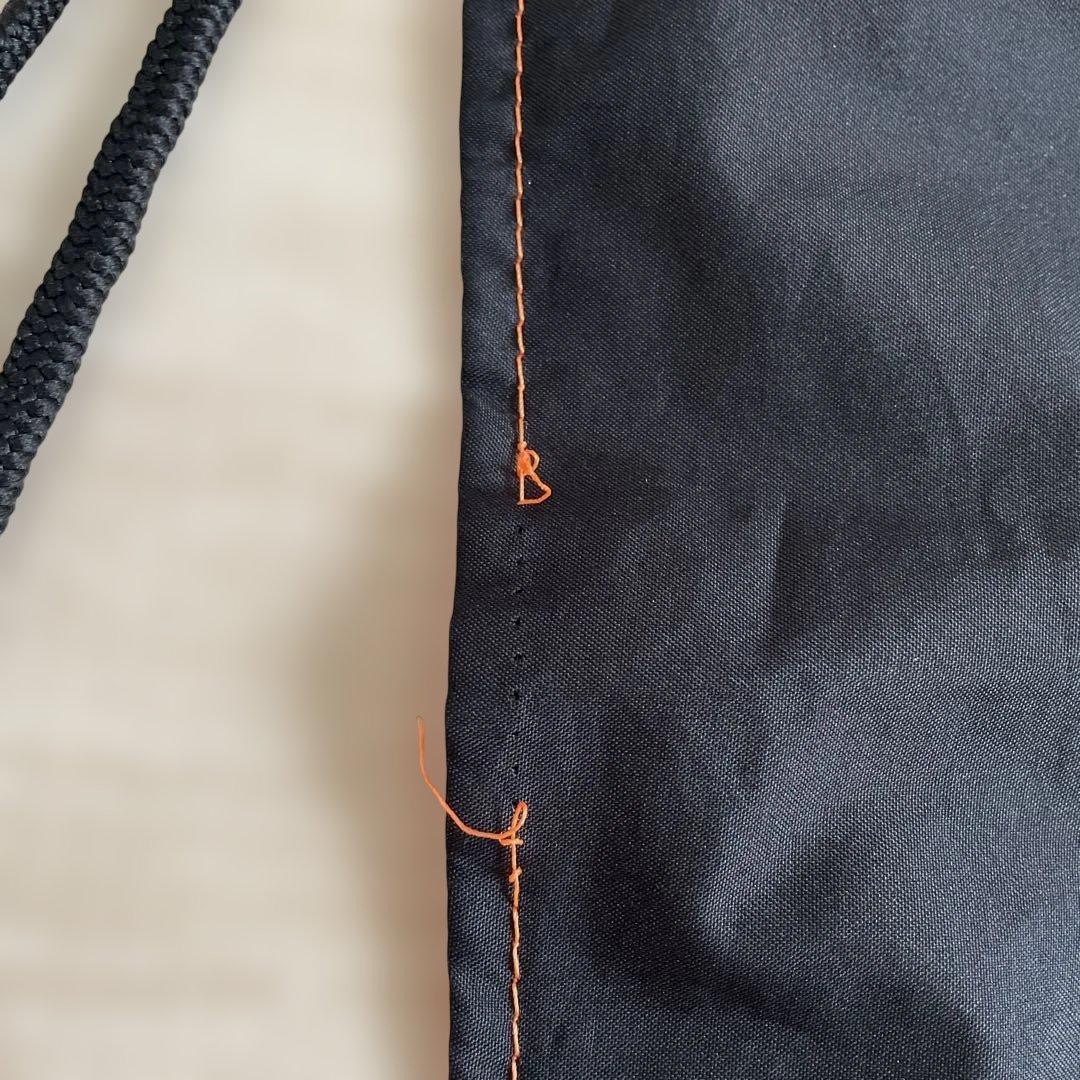 Nike Knapsack Backpack Drawstring Polyester Orang… - image 24