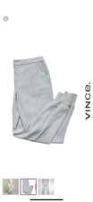 Vince Pintuck Jogger Pants Elastic Waist Pull On Tailored Athleisure Sz: M