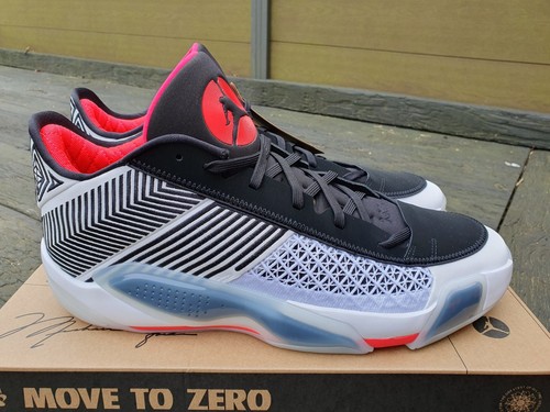 Nike Air Jordan XXXVIII 38 Low Fundamental 2.0 UK 14 EUR 49.5 US 15 FD2326 101 - Picture 4 of 11