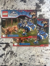 LEGO Jurassic World 75918 Instruction Manual Booklets