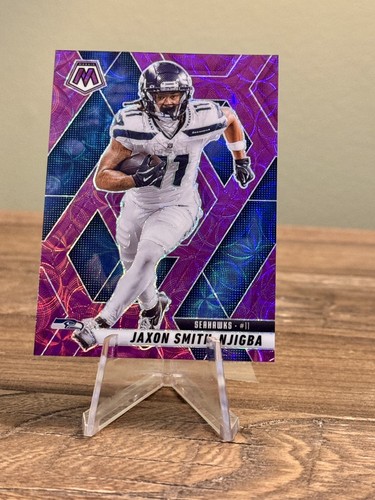 2025 Panini Mosaic - Jaxon Smith-Njigba #229 Purple Scope Prizm