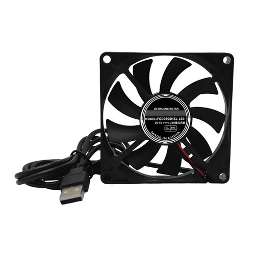 2200RPM 80mm Computer Fan USB Interface Lightweight Cooling Solution for - Picture 7 of 8