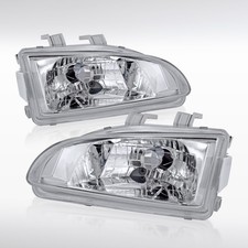 Fit 1992-1995 Honda Civic Cx Dx Ex Si Headlights Lamps Assembly Leftright 92-95