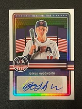 Joshua Woodworth 2023 USA Stars & Stripes Auto Foil /100 