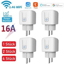 Smart Life Steckdose 16A WIFI WLAN Home Socket Fernbedienung Timer Alexa Google