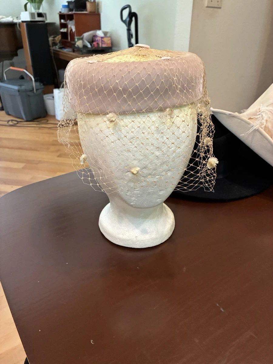 Pillbox Pink Vintage Hats for Women for sale | eBay display picture 1
