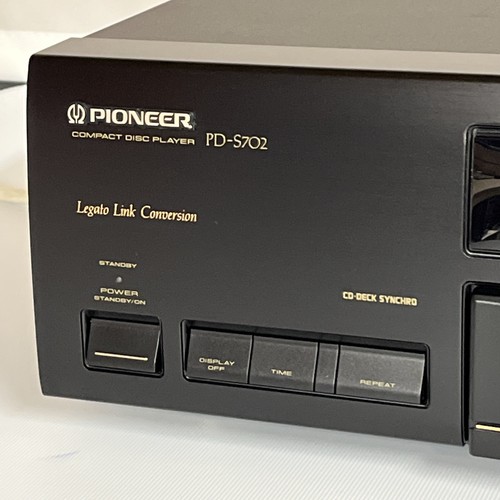 Pioneer PD-S702 Piatto Stabile Lettore CD Hi-Fi Stereo Separato Made in Japan - Foto 7 di 12