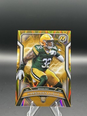 2024 Topps Resurgence (RC) Marshawn Lloyd #132 Gold /50 Green Bay Packers