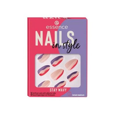 Essence Cosmetics Nails In Style Kunstnägel Stay Wavy 12 U