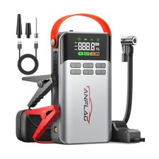 ANFLAG 8-in-1 Car Jump Starter with Air Compressor   5500A Peak, 150PSI Ti