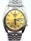 Vintage Seiko 5  Automatic Men Watch, model 7S26A, Day/Date, Used
