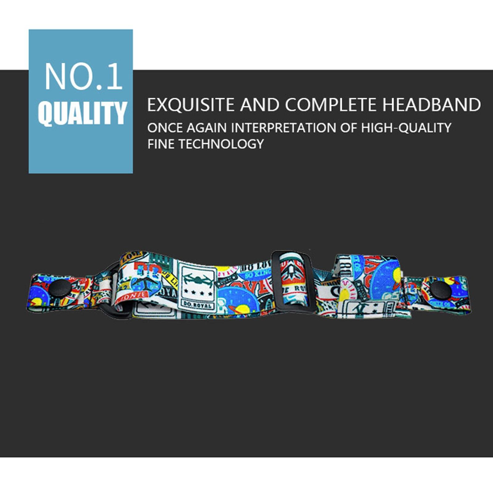 Adjustable Head Strap Elastic Band Colorful Headband For DJI FPV Goggles V2 j