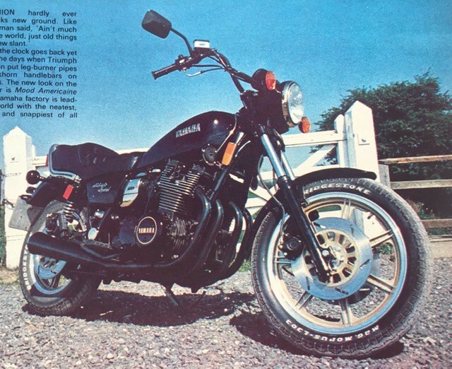 YAMAHA XS1100 MIDNIGHT SPECIAL PAGE RARE ORIGINAL 1980 ROAD