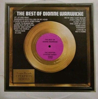 Dionne Warwick-The Best Of Dionne Warwick Vinyl LP Album.1972 Scepter CTN 18001.