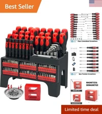Magnetic Screwdriver Set with Precision Tools & Magnetizer Demagnetizer - 118PCS