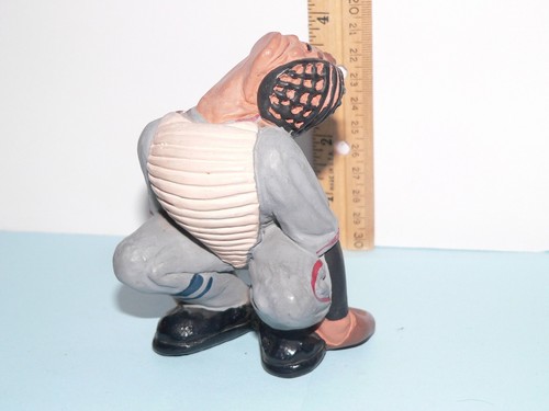 CIRCA 1946 "RITTGERS CATCHER STATUE" GORGEOUS - RARE - L@@K! - Picture 2 of 5