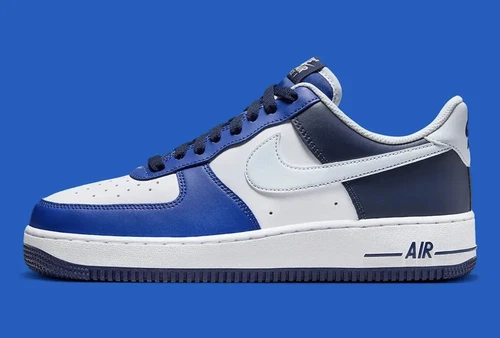 Nike Air Force 1 '07 LV8 Shoes White Game Royal Blue Retro FQ8825-100 Mens Size