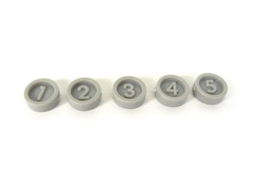 Spare Parts - Downfall Game by MB Games, Counters, Key etc - Picture 7 of 29