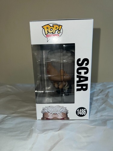 Funko Pop! Fullmetal Alchemist Brotherhood: Scar * Brilla en la oscuridad * #1486 COMO NUEVO - Imagen 5 de 8