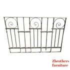 Antique Victorian Iron Gate Window Garden Fence Architectural Salvage Door #028