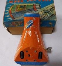 SPACE MOON CAPSULE Mechanical TURN ACTION Windup KANTO Tois F/S FEDEX