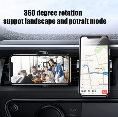 Baseus Car Phone Holder Stand For Car Air Outlet Mount Cell Phone Support Mount