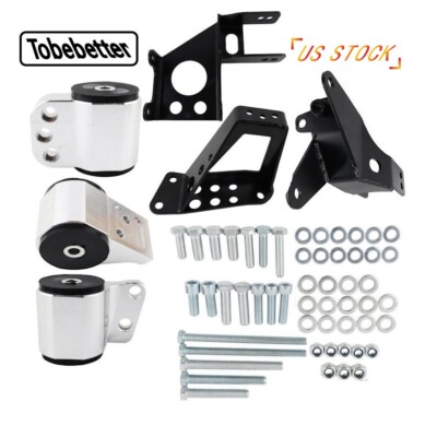 New for 92-95 Honda Civic 93-97 Del Sol for 94-01 Integra Engine Mount Swap Kit