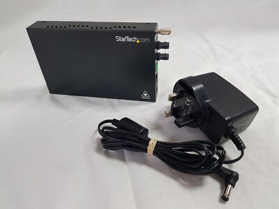 StarTech ET90110ST2 100 Mbps Ethernet zu MM Glasfaser Medien Konverter 1,2 Meilen mit 