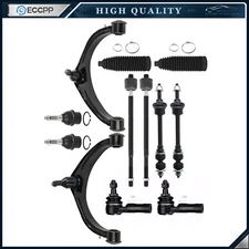 Front Control Arm And Ball Joint Sway Bar End Tie Rod End For 2013-2018 Ram 1500